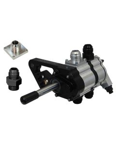 External Oil Pump, Two Stage, Tri-Lobe, Left Side, Door Car,1.200 Pressure, Fuel Pump Drive