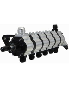 Dry Sump Pump, Tri-Lobe, Left Side, Door Car, 6 Stage, 1.200 Pressure, Fuel Pump Drive