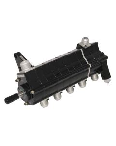 Dry Sump Pump, Black Series, Left Side, Dragster, 5 Stage,1.100 Pressure