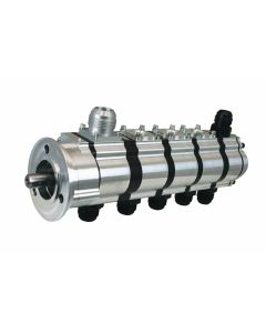Dry Sump Pump, Tri Lobe, Rev Rotation, V-Band, Procharger, F.D. Door Car 5 Stage, 1.500