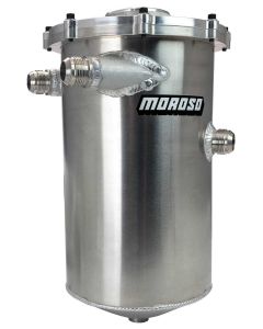 Dry Sump Tank, Split Top, 16 In Tall, 8 In Dia., Mmps