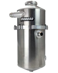 Dry Sump Tank, 2 Pc 60 40 Split, 19 In Tall, 8 In Dia
