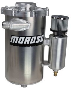 Dry Sump Tank, 2 Pc, 15 In Tall, 7 In Dia, With Breather Tank