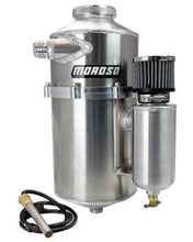 Load image into Gallery viewer, Dry Sump Tank, 2 Pc 60 40 Split, 16.5 In Tall, 7 In Dia, With Breather Tank, Drag Race