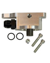 Load image into Gallery viewer, Filter Adapter GM LS Spin On, External Input, Accumulator Inlet, Inbound Rail