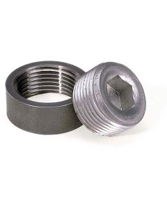 Fitting, Plug, Inspection, 1 In NPT
