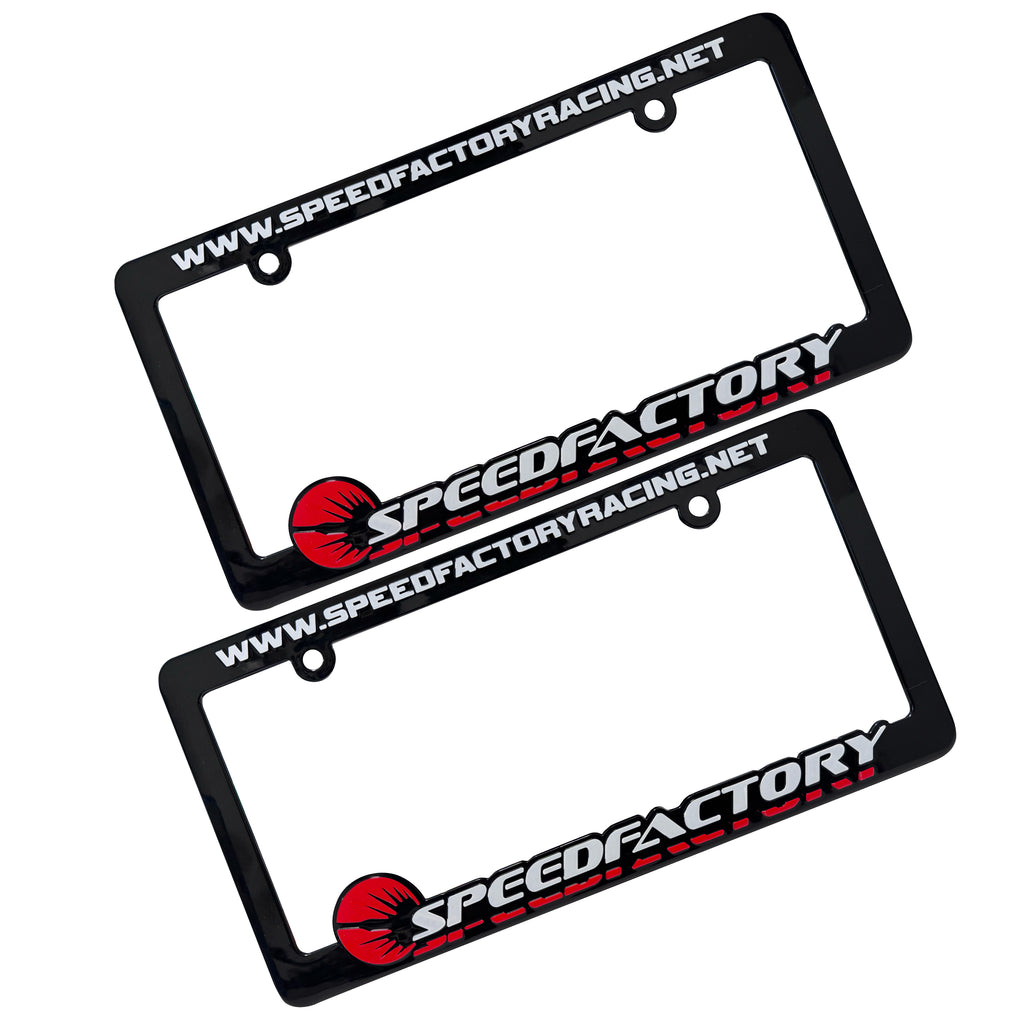SpeedFactory Racing "Faded" License Plate Frame