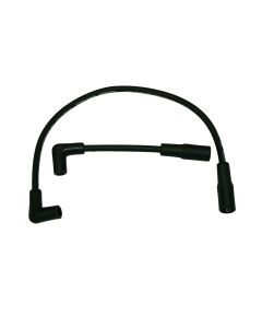 Wire Set, Spiral Core, Black, H-D Fxd, Fxdwg 99-15