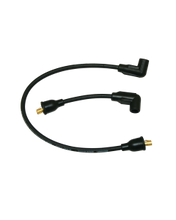 Load image into Gallery viewer, Wire Set, Solid Stainless Core, Black, H-D Fl, Fx 65-78