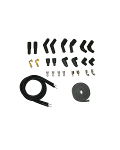 Wire Set, Ultra 40 Sleeved, Black, H-D Universal Kit 78-15
