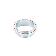 Load image into Gallery viewer, CT8RX Compressor Side Outlet 5" V-Band Aluminum Flange &amp; Clamp Set