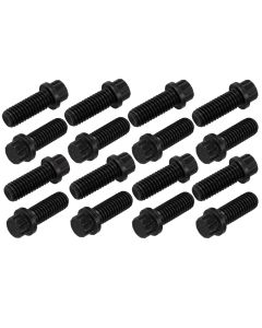 Bolts, Header, SBC, BBC 3/8-16 1.00 Long 12 Pt