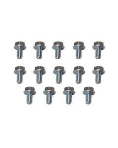 Bolts, Transmission Pan, GM Powerglide, Stamped Steel Pan 14 Pc