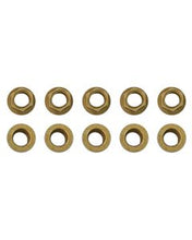 Load image into Gallery viewer, Flange Nut, 1/4-28, Serrated, 10 Pack, Zinc