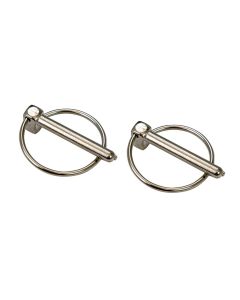 Replacement Hood Pin Clips, 1/4 Inch Diameter