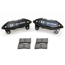 Load image into Gallery viewer, 4-Piston Calipers w/Brake Pads - BLOX Racing
