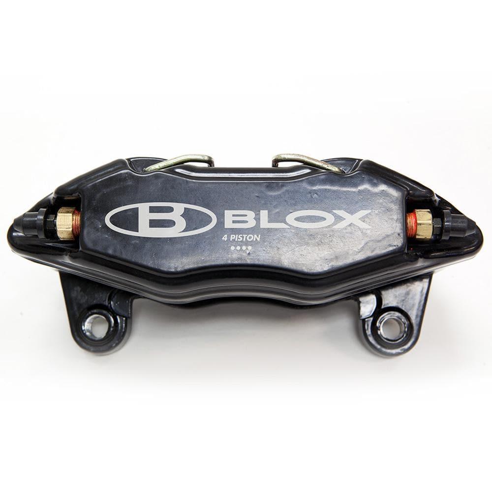 BLOX Racing 4-Piston Calipers w/Brake Pads