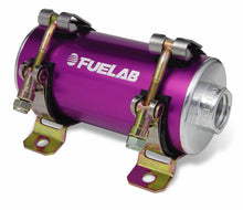 Load image into Gallery viewer, High Efficiency EFI Electronic Fuel Injection In Line Fuel Pump Rated Up To 1400HP Street/Strip Speed Adjustable DC Brushless Driven Fuel Pump Purple FUELAB