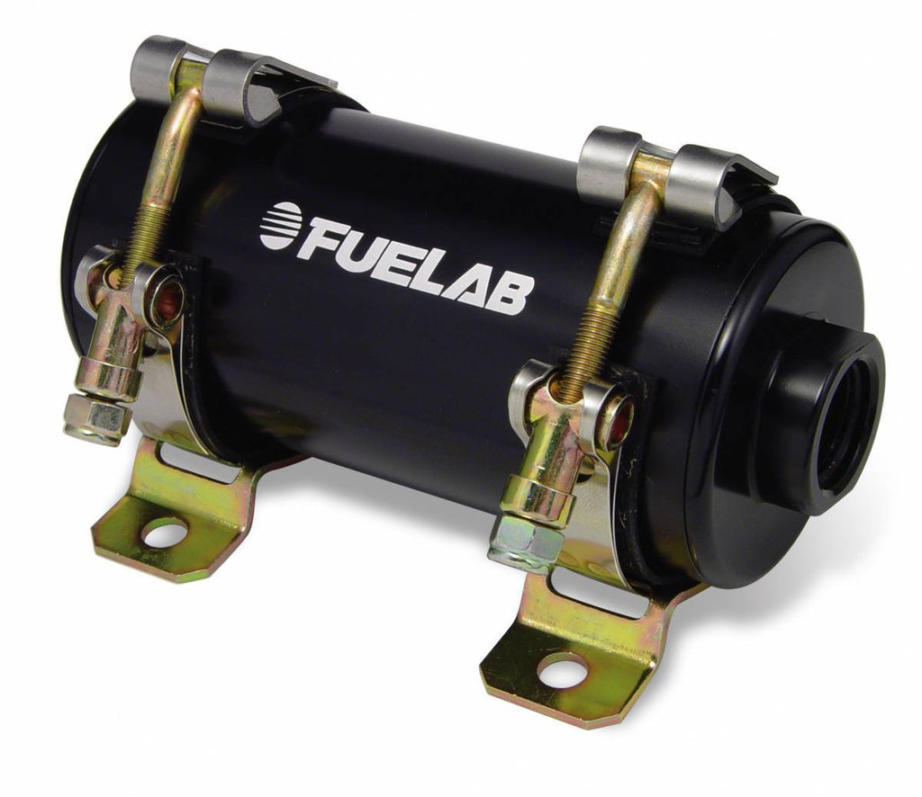 High Flow Carbureted In Line Fuel Pump Rated Up To 2000HP Street/Strip Speed Adjustable DC Brushless Fuel Pump External Bypass Black FUELAB