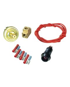 Oil Pressure Warning Light Kit, Adjustable, 0-10 Psi, Led
