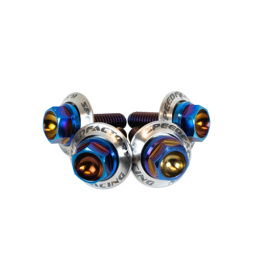 SpeedFactory Racing Titanium Headlight / Hood Hinge Hardware Kit