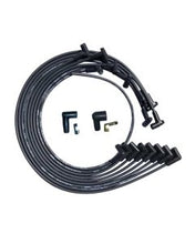 Load image into Gallery viewer, Wire Set Moroso Ultra SBC Under The Header 90 Deg Plug HEI Dist Unsleeved, Black Wire
