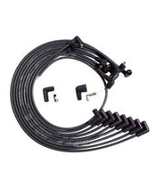 Load image into Gallery viewer, Wire Set Moroso Ultra BBC Under The Header 90 Deg Plug Non HEI Dist Unsleeved, Black Wire