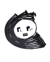 Load image into Gallery viewer, Wire Set Moroso Ultra BBC Over The Valve Cover 135 Deg Plug HEI Sleeved, Black Wire