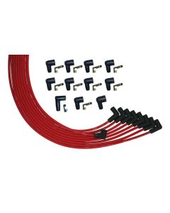 Wire Set Moroso Ultra V8 Univ 90 Deg Plug Non HEI Red Wire