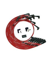 Load image into Gallery viewer, Wire Set Moroso Ultra Sleeved Red BBC Under The Header 90 Deg Plug Boots N-HEI, Red Wire