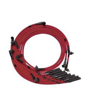 Load image into Gallery viewer, Wire Set Moroso Ultra Sleeved Red Bb Chrysler, Mopar 361,383,400,440 Str Plug Boots N-HEI, Red Wire