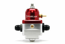 Load image into Gallery viewer, Regulator Adjustable Electronic (1) -6 inlet (1) -6 return Red FUELAB