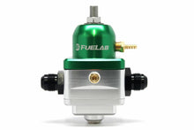 Load image into Gallery viewer, Regulator Adjustable Electronic (1) -6 inlet (1) -6 return Green FUELAB