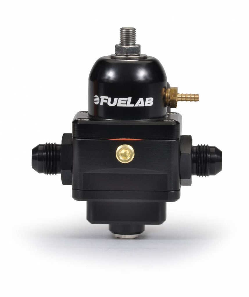 Regulator Adjustable Electronic (1) -8 inlet (1) -8 return Black FUELAB