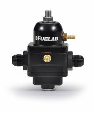 Load image into Gallery viewer, Regulator Adjustable Electronic (1) -8 inlet (1) -8 return Black FUELAB