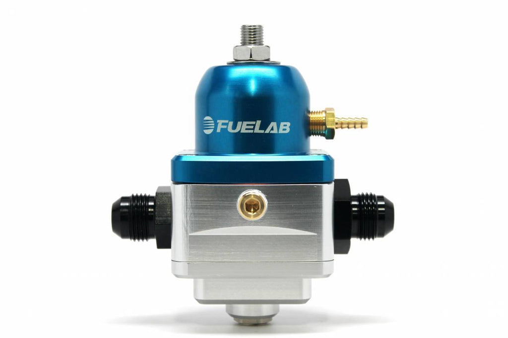 Regulator Adjustable Electronic (1) -8 inlet (1) -8 return Blue FUELAB