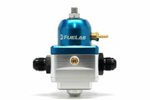 Load image into Gallery viewer, Regulator Adjustable Electronic (1) -8 inlet (1) -8 return Blue FUELAB