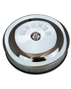 Air Cleaner Kit, 14 In. X 3 In., Steel, Chrome