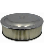 Load image into Gallery viewer, Air Cleaner Kit, 14 In. X 4 In., Offset, Flat,Clear Powder Coat