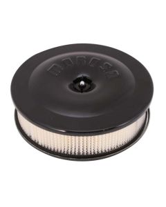 Air Cleaner Kit, 8-1/2 In. X 2-3/8 In., Black Powder Coat, Aluminum