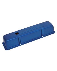 Moroso Small Block Chevy Valve Covers, Powder Coated - Blue