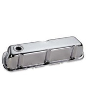 Load image into Gallery viewer, Valve Covers, Ford 302/351W, Chrome, No Logo
