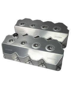 Valve Cover, Mopar 426 Hemi, Stock Head, Fabricated Aluminum