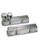 Valve Covers, SBC, Cast, 1 Valve Cover With 2 Breathers At Front