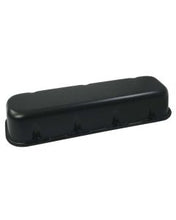 Load image into Gallery viewer, Valve Covers, BBC, Cast Aluminum, No Logo, Black Wrinkle Finish