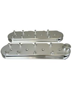 Valve Covers, GM LS, 1.5 In., Coil Mount, Billet Aluminum