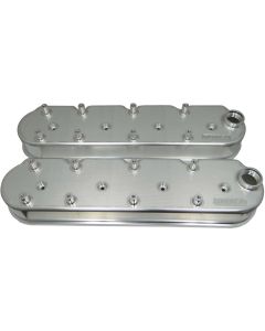 Valve Covers, GM LS, Tall With Coil Pack Mounting & Oil Fill On Each Cover, Billet Aluminum