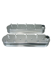 Load image into Gallery viewer, Valve Covers, GM LS, For Copo Breathers In Each Cover, With Coil Pack Mounting, Billet Aluminum