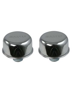 Valve Cover Breather, Push-In, Chrome