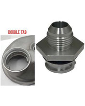 Load image into Gallery viewer, Valve Cover, -12An Male Kit, GM LS Oem Double Tab Valve Cover